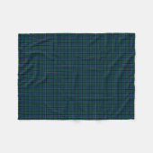 Couverture Polaire Graham Clan Bleu, vert et tartare noir (Devant (Horizontal))