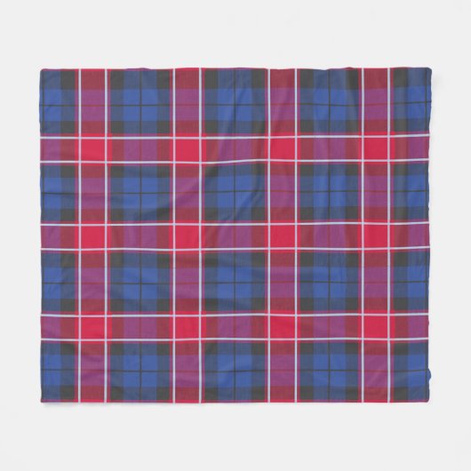 Couverture Polaire Graham De Menteith Pink Plaid (Devant (Horizontal))