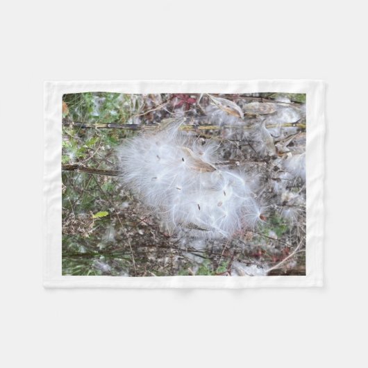 Couverture Polaire Graines et soie d'algues (Devant (Horizontal))