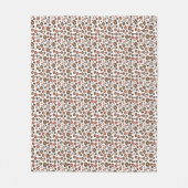 Couverture Polaire Grains de café (Devant)