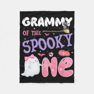 Couverture Polaire Grammy Du Éffrayant Un 1Er Anniversaire Halloween 