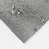 Couverture Polaire Grand argent de parties scintillantes de Faux de (Coin)