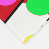 COUVERTURE POLAIRE GRAND BÉBÉ BRIGHT MOTIF BUBBLY HEUREUX (Coin)