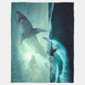 COUVERTURE POLAIRE GRAND BLANC ET SURF (Devant)