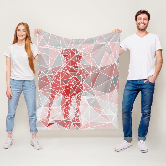 Couverture Polaire Grand Danois Moderne (En situation)