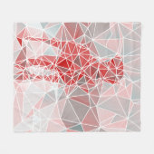 Couverture Polaire Grand Danois Moderne (Devant (Horizontal))
