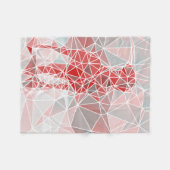 Couverture Polaire Grand Danois Moderne (Devant (Horizontal))