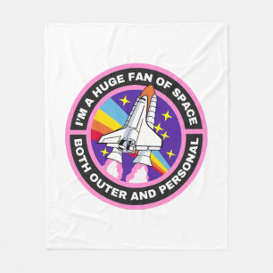 Couverture Polaire grand fan de l'espace