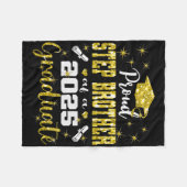 Couverture Polaire Grand Fier Étape Frère De 2025 Graduate Graduati (Devant (Horizontal))