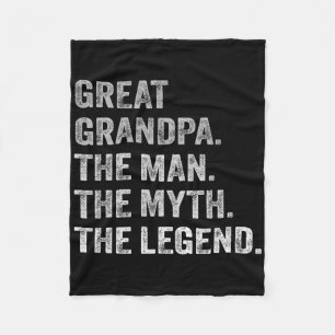 Couverture Polaire Grand grand-père mythe Légende Fête des pères de N