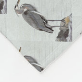 Couverture Polaire Grand héron bleu (Coin)