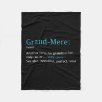 Grand-mère_ Définition amusante Nom - Autre terme
