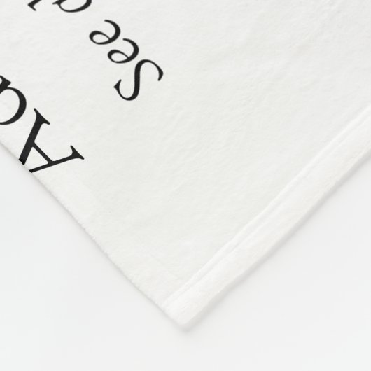 Couverture Polaire Grand-mère Définition Black and White Modern Fun (Coin)