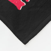 Couverture Polaire Grand-Mère D'Un Guerrier Du Coeur Sensibilisation  (Coin)