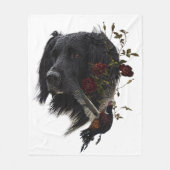 Couverture Polaire Grand Munsterlander avec faisan (Devant)