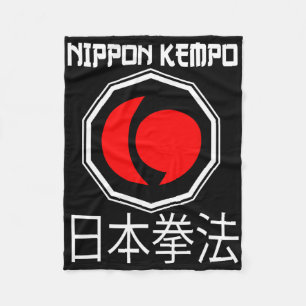 Couverture Polaire Grand Nippon Kempo Design Japon Shorinji Karate