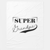 Couverture Polaire Grand-père (Devant)