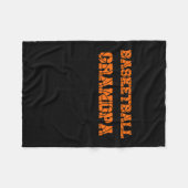 Couverture Polaire Grand père de basket (Devant (Horizontal))