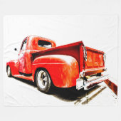 Couverture Polaire Grand plaid de camion en molleton (Devant (Horizontal))
