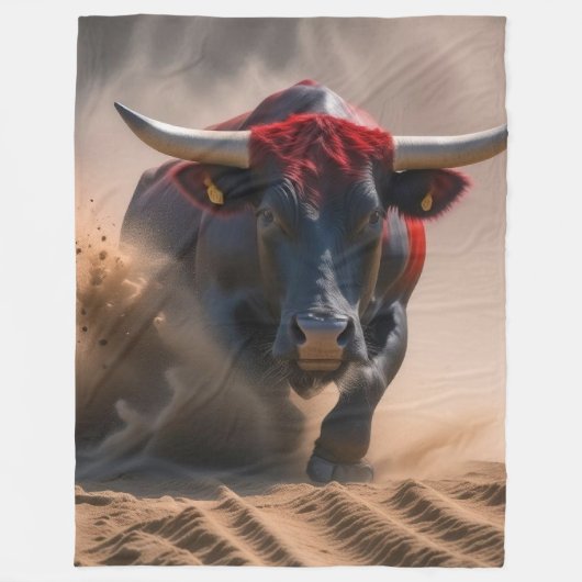 Couverture Polaire grand taureau (Devant)