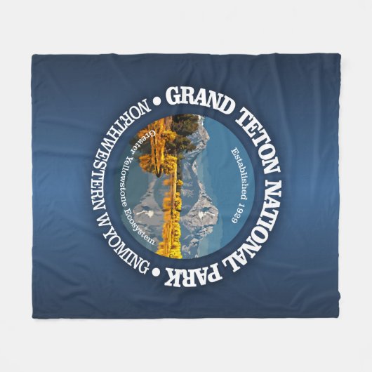 Couverture Polaire Grand Teton NP (Devant (Horizontal))