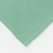 Couverture Polaire Grand vert de mer (Coin)
