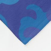 Couverture Polaire Grande bande dessinée drôle de requin blanc (Coin)