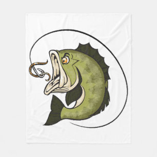 Couverture Polaire Grande bouche de bass