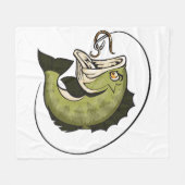 Couverture Polaire Grande bouche de bass (Devant (Horizontal))