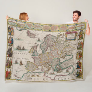 Couverture Polaire Grande carte médiévale de l'Europe (par Willem Bla