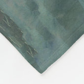 Couverture Polaire Grande Peinture de la faune d'Audubon Heron blanc (Coin)