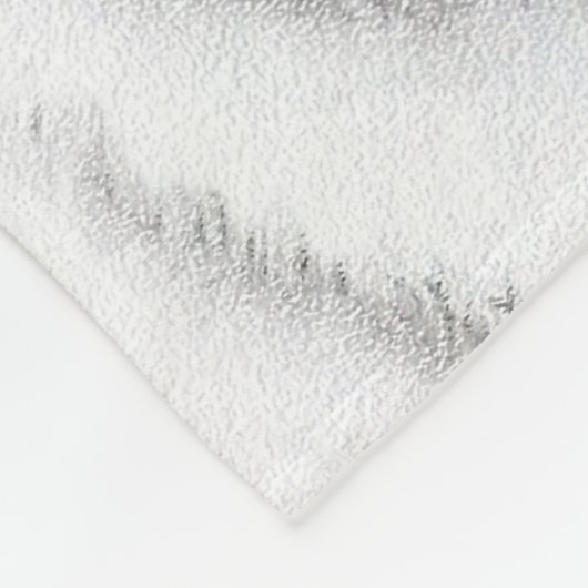 Couverture Polaire Grande peinture pyrénéenne - Art original du chien (Coin)