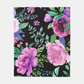 Couverture Polaire Grande Pivoine  (Devant)