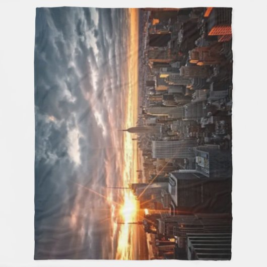 COUVERTURE POLAIRE GRANDE POMME (Devant)