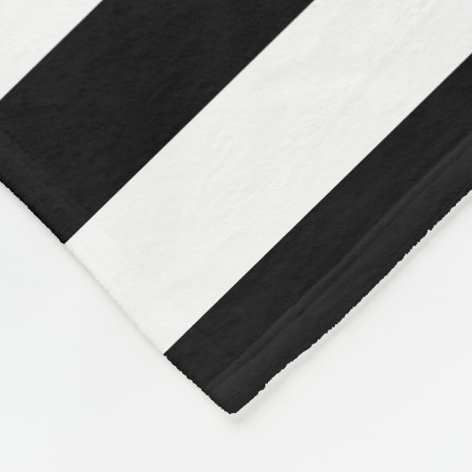 Couverture Polaire Grandes taches noires et blanches (Coin)