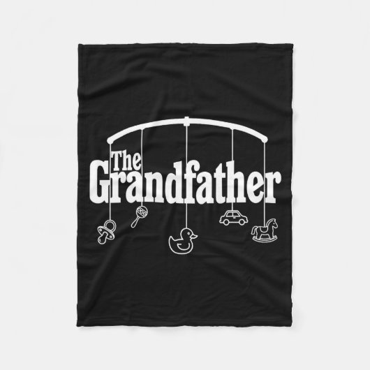 Couverture Polaire Grandfather Funny Quote Design For Grandpas  (Devant)