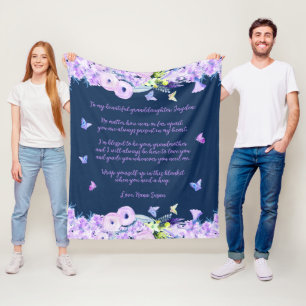 Couverture Polaire Grandgirl Fleece Blanche