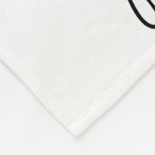 Couverture Polaire Grandma Established Modern Script Photo (Coin)