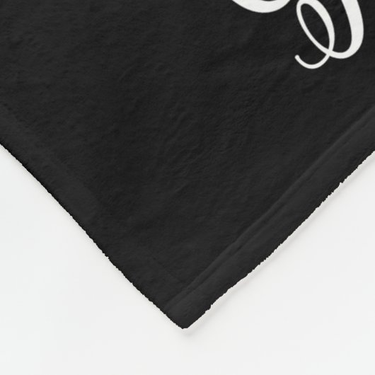 Couverture Polaire Grandma Established Script Gift Photo (Coin)