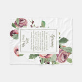 Couverture Polaire Grandma Grammy Nana de Grandkids (Devant (Horizontal))