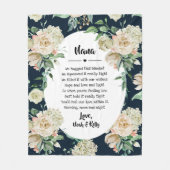 Couverture Polaire Grandma Grammy Nana de Grandkids (Devant)