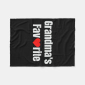 Couverture Polaire Grandma's Favorite  (Devant (Horizontal))