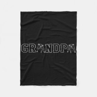 Couverture Polaire Grandpa Gramps Grand-parents Day TackCo