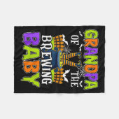 Couverture Polaire Grandpa Of The Brewing Baby Halloween Witch Baby F (Devant (Horizontal))