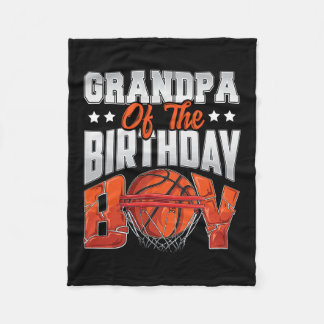 Couverture Polaire Grandpa Sketll Birthday Boy Family Ller B-day Part