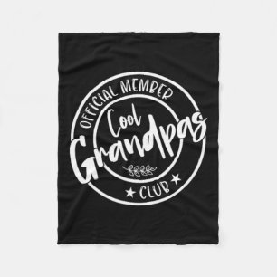 Couverture Polaire Grandpas Club Membre Officiel Vintage Women Me