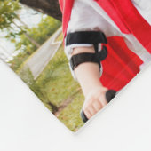 Couverture Polaire Grandpa's Mischief Crew Photo Collage Keepsake (Coin)