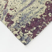 Couverture Polaire Grands arrière - plans rouille - abstra arrière -  (Coin)