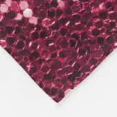 Couverture Polaire Grands parties scintillantes et diamants de Faux (Coin)