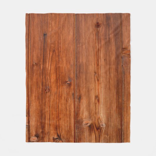 Couverture Polaire Grange à grains de bois texturé patiné (Devant)
